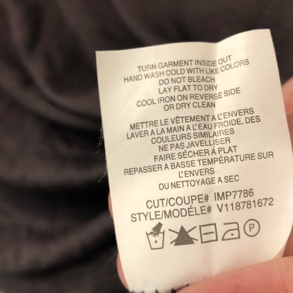 VINCE viscose long sleeve top - Picture 5 of 6